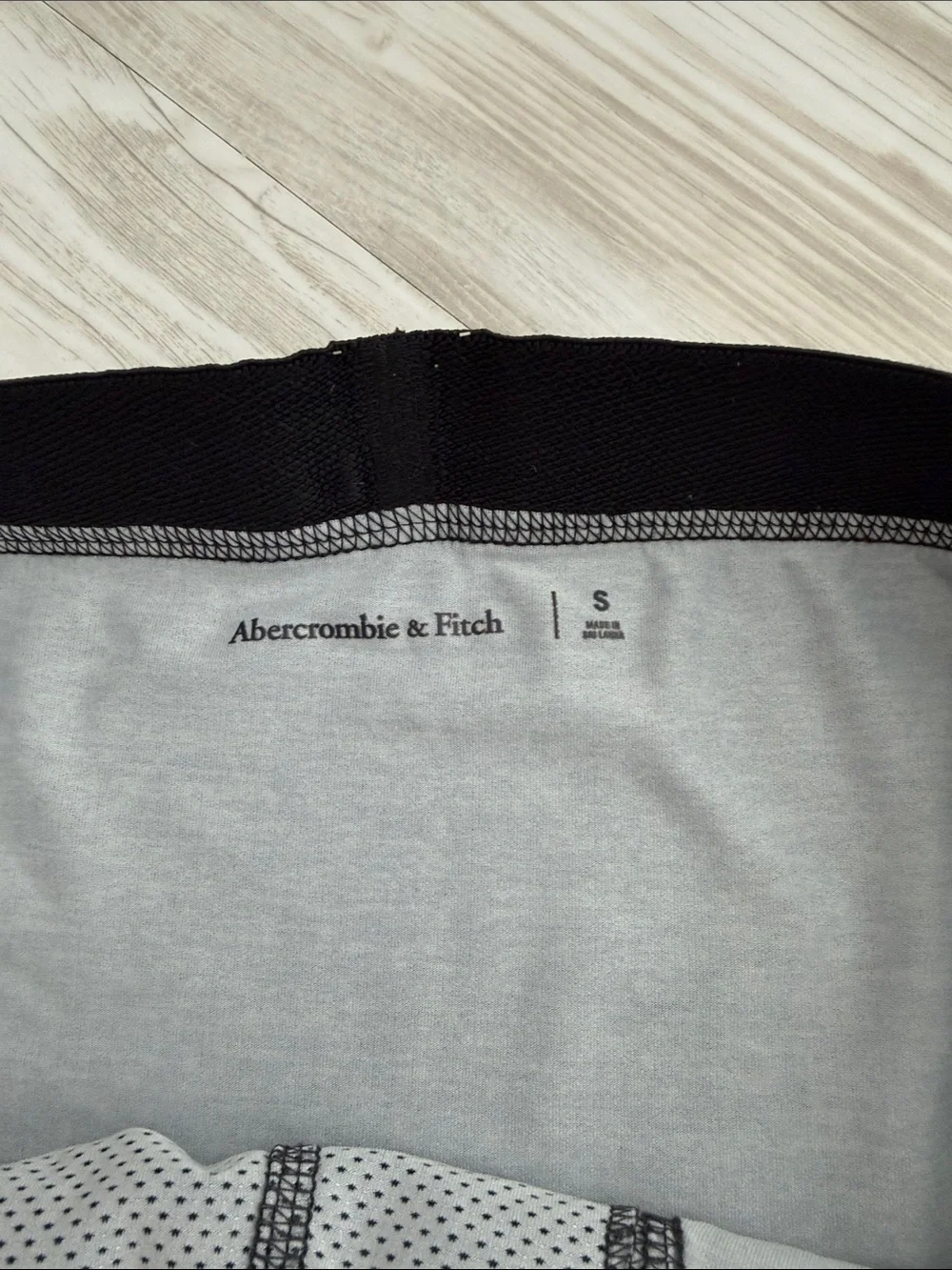 Abercrombie & Fitch Men's Dark Charcoal Heather Boxer Briefs